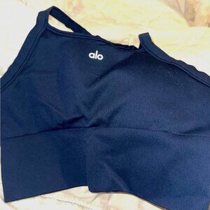 NEVER WORN! Alo Seamless Ribbed Favorite Bra Tank